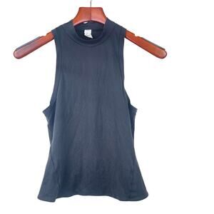 Lululemon Womens Tank Top Sz SP Align High Neck Black Athleisure Training